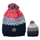 a group of usa ski pom beanie