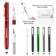 a group of stylus pen with earbud cleaning kit