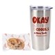 a stainless mrs. fields(r) cookies tumbler set