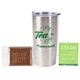 a stainless sweet stash tea / cookie tumbler set