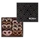 aerial view a group of holiday premier chocolate pretzel deluxe gift box, image 1 of 6