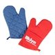 a group of quilted cotton canvas kitchen oven mitt