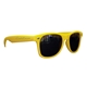 a yellow matte soft rubberized finish miami sunglasses