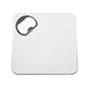 aerial view a white bottle opener tek - coaster, image 1 of 2