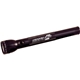 a black maglite flashlight