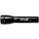 a black 2 cell c led maglite(r) flashlight