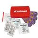 a red parents first aid kit