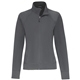 aerial view a grey storm (991) womens okapi performance full zip knit jacket, image 1 of 4