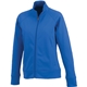 aerial view a olympic blue (431) womens okapi performance full zip knit jacket, image 1 of 4