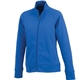 aerial view a olympic blue (431) womens okapi performance full zip knit jacket, image 1 of 4
