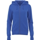 aerial view a new royal (561) womens cypress fleece full zip hoody, image 1 of 5