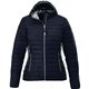 aerial view a vintage navy (573) womens silverton lightweight packable insulated puffer jacket, image 1 of 8