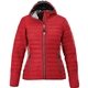 aerial view a team red (358) womens silverton lightweight packable insulated puffer jacket, image 1 of 6
