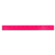 aerial view a neon pink 12 fluorescent wood ruler - english scale, image 1 of 2