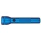 a blue s2d maglite(r) 2d laser engraved