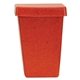 a red promo planter, 2- pack planter set, full color digital