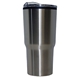 aerial view a silver 20 oz ares tumbler, full color digital, image 1 of 2