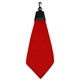 aerial view a red grip dry waffle golf towel, image 1 of 2
