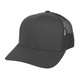 aerial view a charcoal yp classics(r) retro trucker hat, image 1 of 2