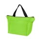 aerial view a lime green courtyard cooler lunch bag, image 1 of 3