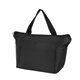 aerial view a black courtyard cooler lunch bag, image 1 of 3