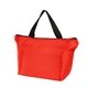 aerial view a red courtyard cooler lunch bag, image 1 of 3