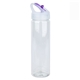 aerial view a purple newport ii 25 oz pet bottle with flip spout, image 1 of 2