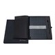 aerial view a black bettoni(r) cetara, junior journal pen giftset, image 1 of 3
