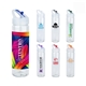 a group of newport ii 25 oz pet bottle with flip spout