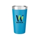 aerial view a matte aqua 16.9 oz omni - matte aqua, image 1 of 3