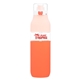 aerial view a peach 25 oz h2go void water bottle - peach, image 1 of 8