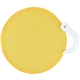 aerial view a solid yellow twist - n - chill portable fan, image 1 of 2