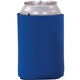 aerial view a blue budget collapsible foam folding can cooler holder, image 1 of 2