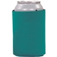 aerial view a teal budget collapsible foam folding can cooler holder, image 1 of 2
