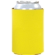 aerial view a yellow budget collapsible foam folding can cooler holder, image 1 of 2