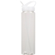 aerial view a clear 32 oz super sipper with straw, image 1 of 2