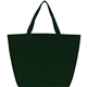 aerial view a hntr grn the yaya non - woven bottom gusset shoppers budget tote bag - 13 x 19.5, image 1 of 4