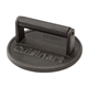 aerial view a black cuisinart outdoors(r) smashburger press tool, image 1 of 3