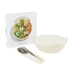 aerial view a cream wp power lunch book bundle, image 1 of 3