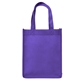 aerial view a grape ike tote bag w / reflective glossy sparkle, image 1 of 4