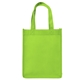 aerial view a lime ike tote bag w / reflective glossy sparkle, image 1 of 4