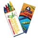 a as shown bright assorted colored crayons - 4pk