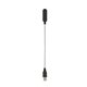 aerial view a black bendable led light, image 1 of 3