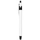 a white iwriter(r) smooth - soft touch rubberized ball point pen stylus