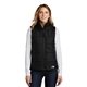 aerial view a tnf black the north face(r) ladies everyday insulated soft shell vest, image 1 of 6