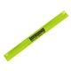 a yellow reflective slap bracelet with multi color choices
