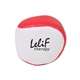 a red 2 kickball hacky sack