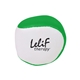 aerial view a green 2 kickball footbag, image 1 of 2