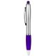 a purple the silver grenada stylus pen