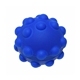 aerial view a blue push pop stress ball - stress reliever, image 1 of 2
